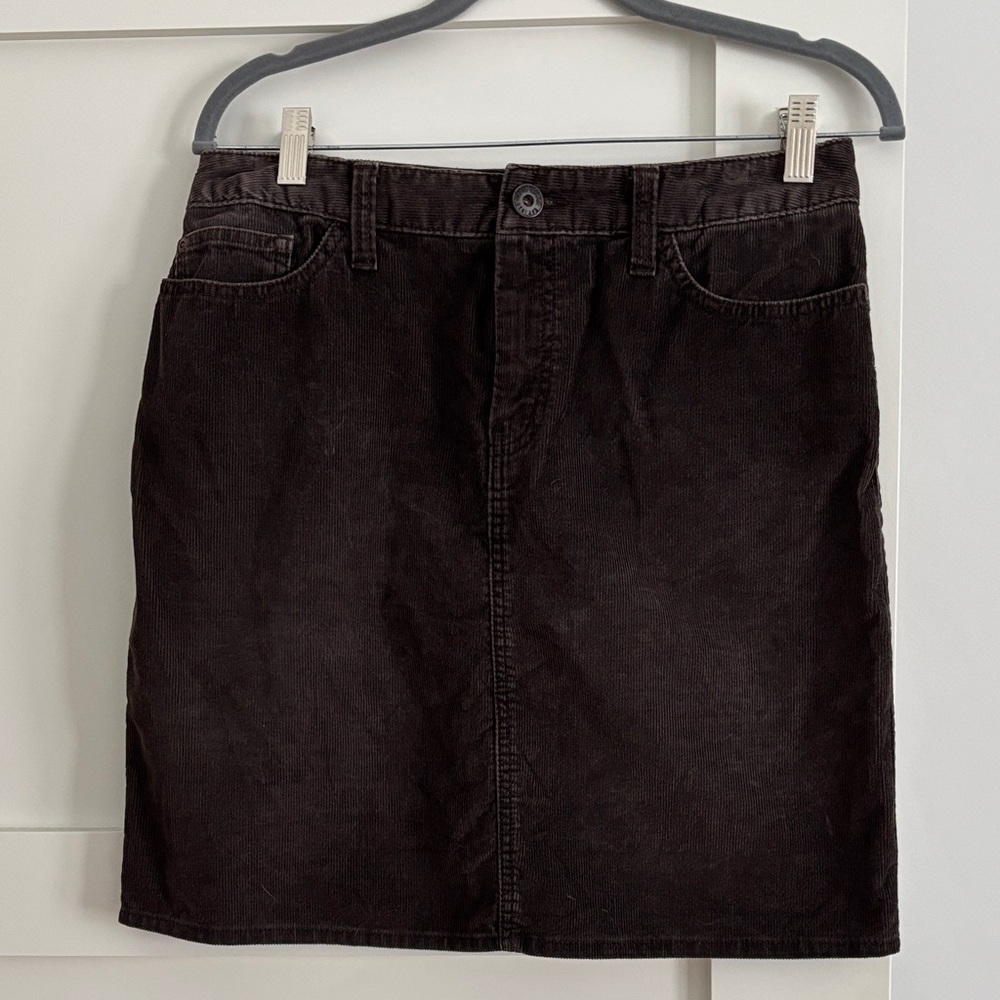 Eddie Bauer Corduroy Skirt